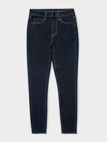 Thumbnail for your product : Articles of Society High Lisa Skinny Ankle Jeans in Dark Mid Wash Denim