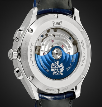 Piaget Polo S Automatic 42mm Stainless Steel And Alligator Watch, Ref. No. G0a43002
