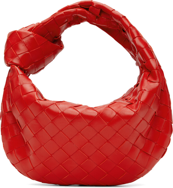 Bottega Veneta Red Mini Jodie Bag - ShopStyle