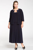 Thumbnail for your product : Alex Evenings Beaded Dress & Jacket (Plus Size)