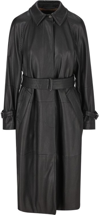 Max Mara Bellico Belted Trench Coat
