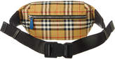 Thumbnail for your product : Burberry Medium Bum Vintage Check Canvas & Leather Belt Bag