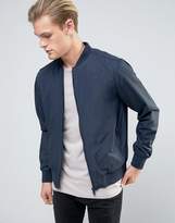 Thumbnail for your product : Brave Soul Lightweight Bomber Jacket