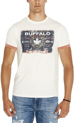 Spis aftensmad fårehyrde Kærlig Buffalo David Bitton Men's T-shirts | Shop the world's largest collection  of fashion | ShopStyle