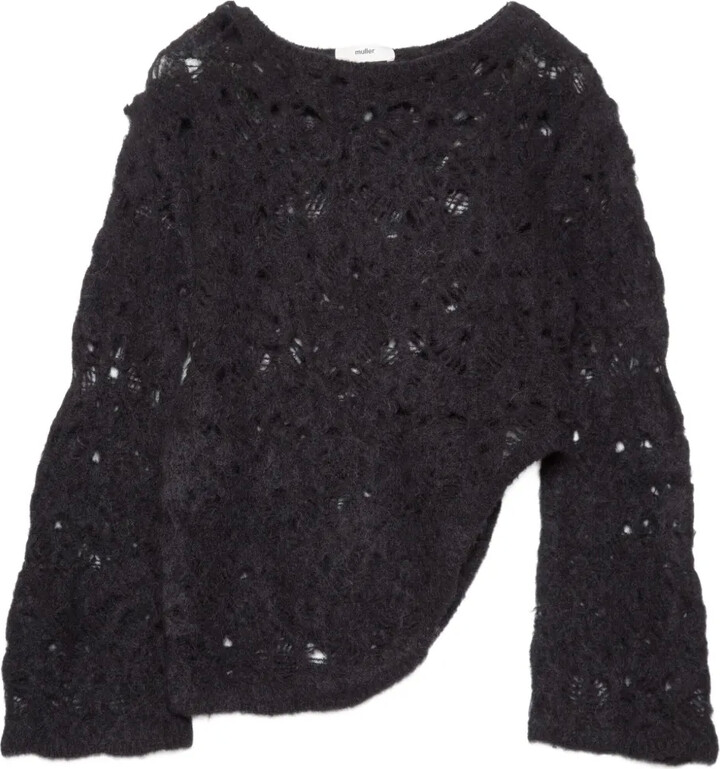 Muller of Yoshio Kubo Open-Knit Sweater