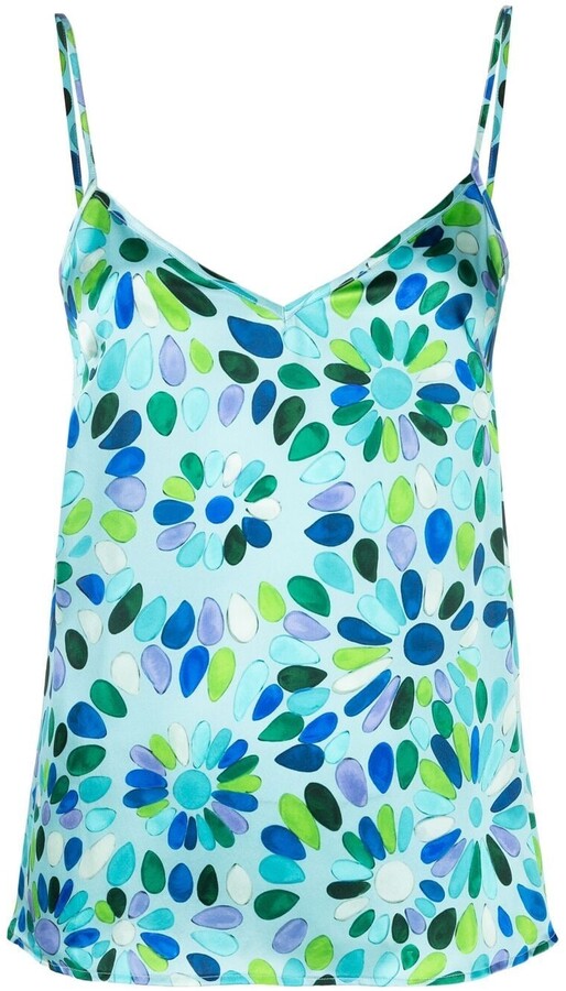 Teal cami top Clearance