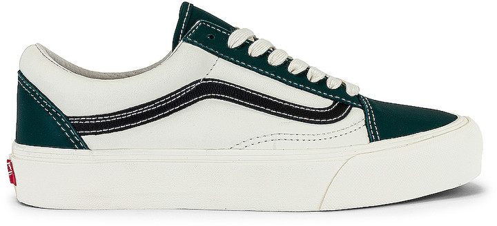 Vans Old Skool VLT LX in Evergreen & Marshmallow | FWRD - ShopStyle  Sneakers & Athletic Shoes