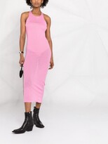 Thumbnail for your product : Rick Owens Lightweight Cotton Tank-Top Dress
