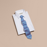Thumbnail for your product : Burberry Modern Cut Geometric Print Silk Tie