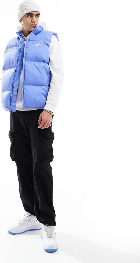 nike gilet blue
