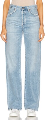 Citizens Of Humanity Net Sustain Annina High Rise Wide Leg Jeans White Shopstyle Denim