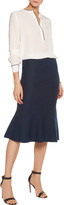 Thumbnail for your product : Iris and Ink Tilda Milano-knit wool midi skirt