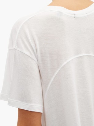 ATM - V-neck Modal-jersey T-shirt - White