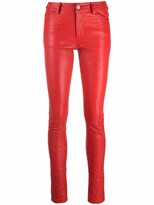 Thumbnail for your product : Zadig & Voltaire Skinny Leather Trousers