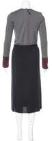 Thumbnail for your product : Marc Jacobs Wool Colorblock Dress
