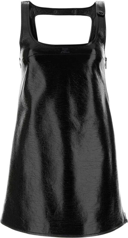 Courreges Logo Detailed Sleeveless Dress