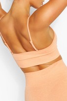 Thumbnail for your product : boohoo Seamless Longline Sports Bra