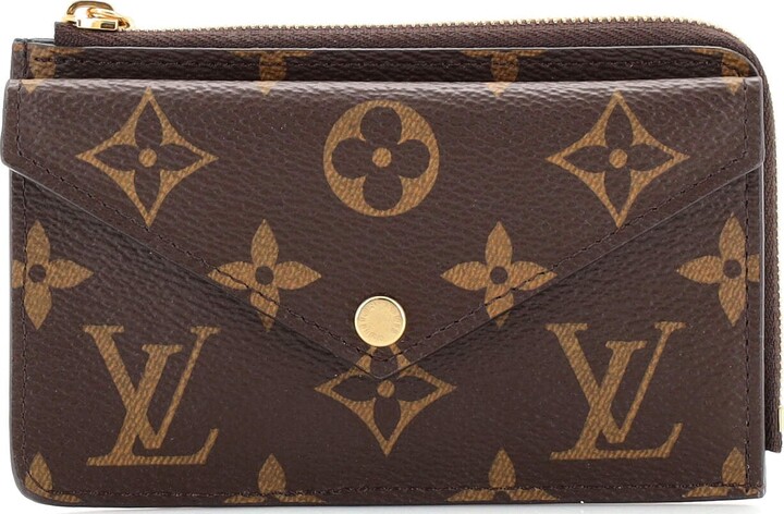 Louis Vuitton Virgil Abloh Blue Leather & Monogram Trunk L'Œil Coated  Canvas CC Coin Card Holder Gold Hardware, 2022 Available For Immediate Sale  At Sotheby's