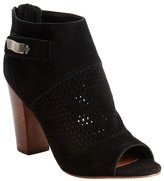 Thumbnail for your product : Dolce Vita DV by black faux suede perforated detail 'Marana' ankle boots