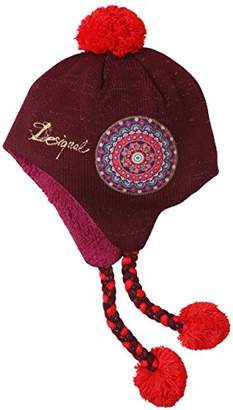 Desigual Girl's Gorro_TAMARINDO Hat,(Size X-Large)