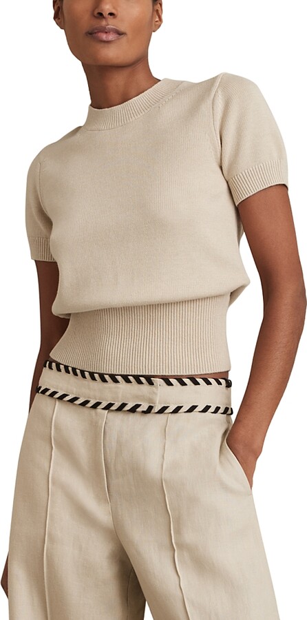 Reiss Anita Crewneck Top