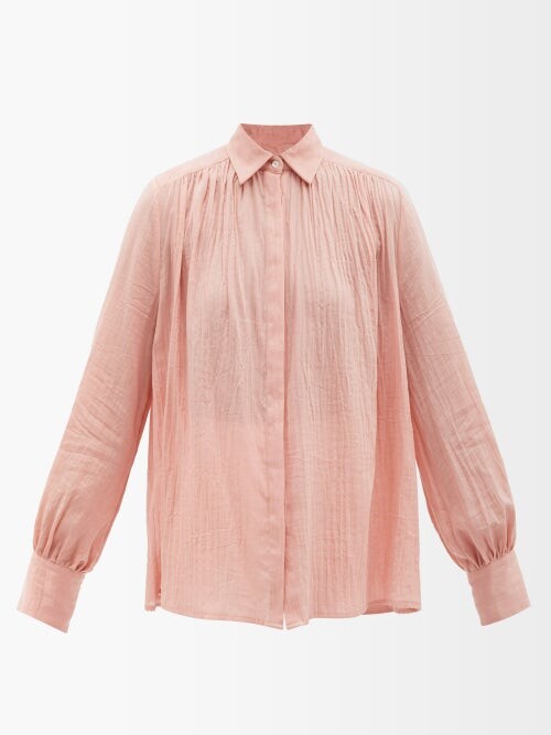 Light Pink Blouse | Shop the world's largest collection of fashion 