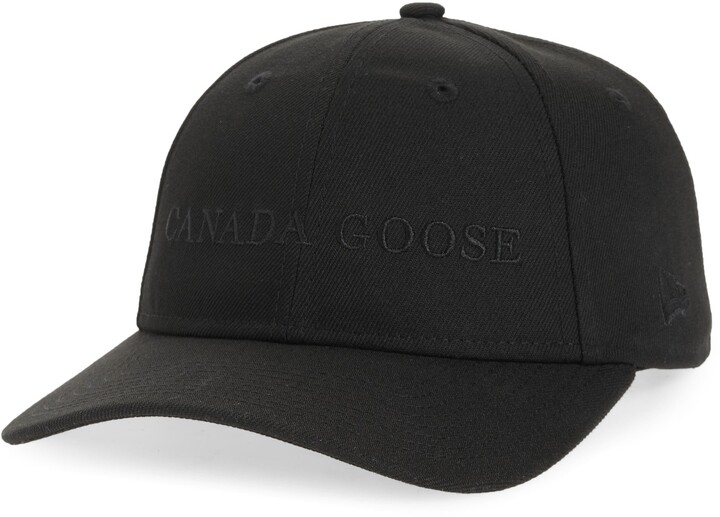 canada goose cap black