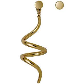 Pilgrim Gold plated fashionista earrings