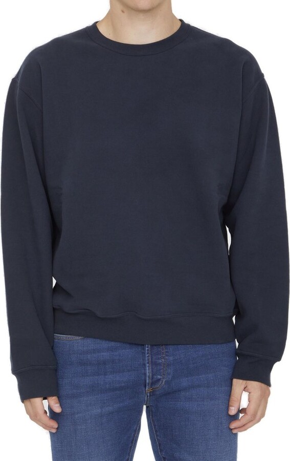 Saint Laurent Crewneck Long-Sleeved Sweatshirt - ShopStyle