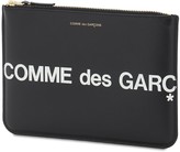 Thumbnail for your product : Comme des Garcons Huge Logo Leather Pouch