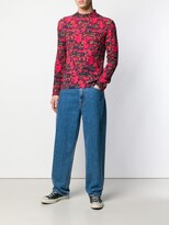 Thumbnail for your product : Comme Des Garçons Pre-Owned High Neck Textured Jumper