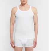 Thumbnail for your product : Dolce & Gabbana Ribbed Stretch-Cotton Jersey Tank Top
