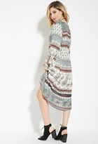 Thumbnail for your product : Forever 21 FOREVER 21+ Raga Paisley Print Shirt Dress