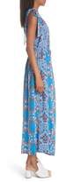 Thumbnail for your product : Sandro Floral Plunging Slit Dress