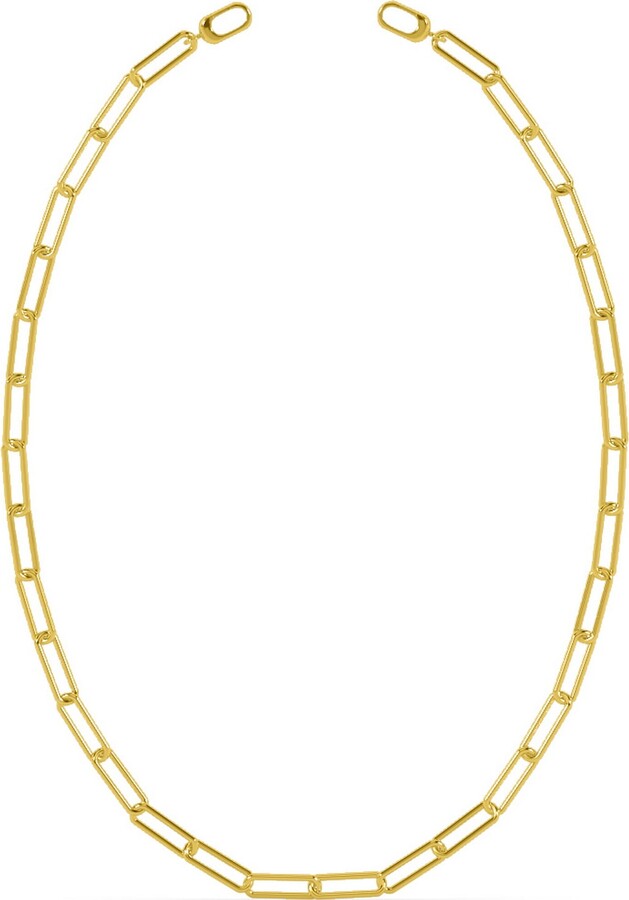 Oni Fine Jewelry Maxi Clip Necklace - Gold