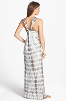 Thumbnail for your product : O'Neill 'Tietie' Tie Dye Knot Back Cover-Up Maxi Dress