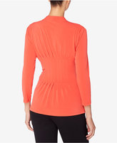 Thumbnail for your product : Catherine Catherine Malandrino Rea Pleated Fit & Flare Top