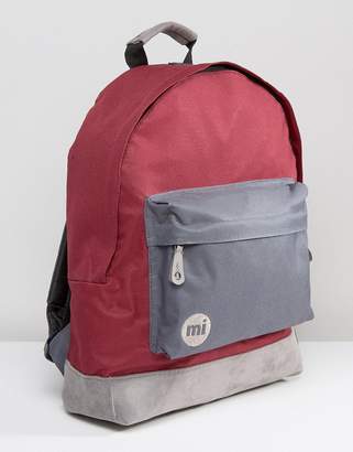Mi-Pac Mi Pac Classic Bacpack With Contrast Grey