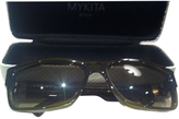 Thumbnail for your product : Mykita Green Plastic Sunglasses