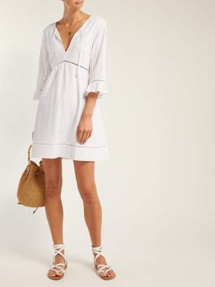 Heidi Klein Palermo Broderie-anglaise Cotton Dress - Womens - White