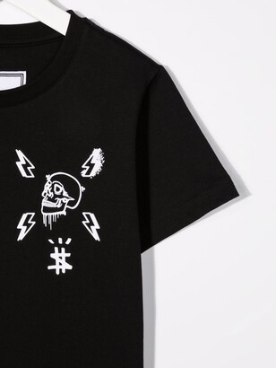 Philipp Plein skull-print cotton T-Shirt