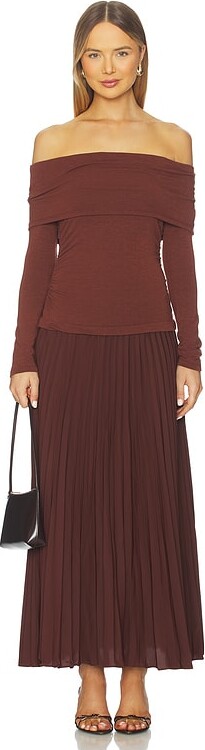 ASTR the Label Tanaia Mixed Media Dress