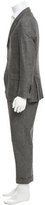 Thumbnail for your product : Brunello Cucinelli Two-Button Virgin Wool-Blend Suit