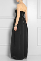 Thumbnail for your product : Carven Cotton-blend textured-organza gown