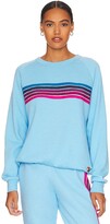 Thumbnail for your product : Aviator Nation 5 Stripe Crew Sweatshirt