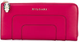Bulgari - logo plaque wallet - women 