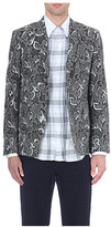 Thumbnail for your product : Thom Browne Leaf-print blazer