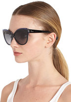 Thumbnail for your product : Christian Dior Glisten Oversized Rectangular Sunglasses