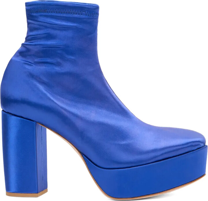 Red(V) Platform Boots