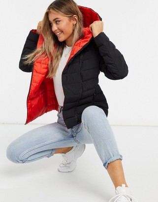 French Connection Hooded Short Puffer Online Sale, UP TO 51% OFF